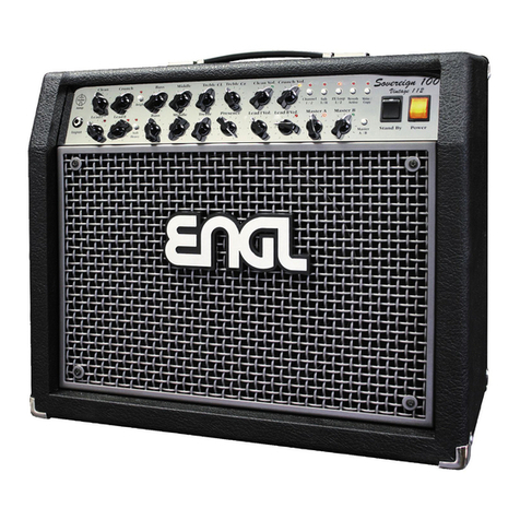 Engl SOVEREIGN 100 operating manual