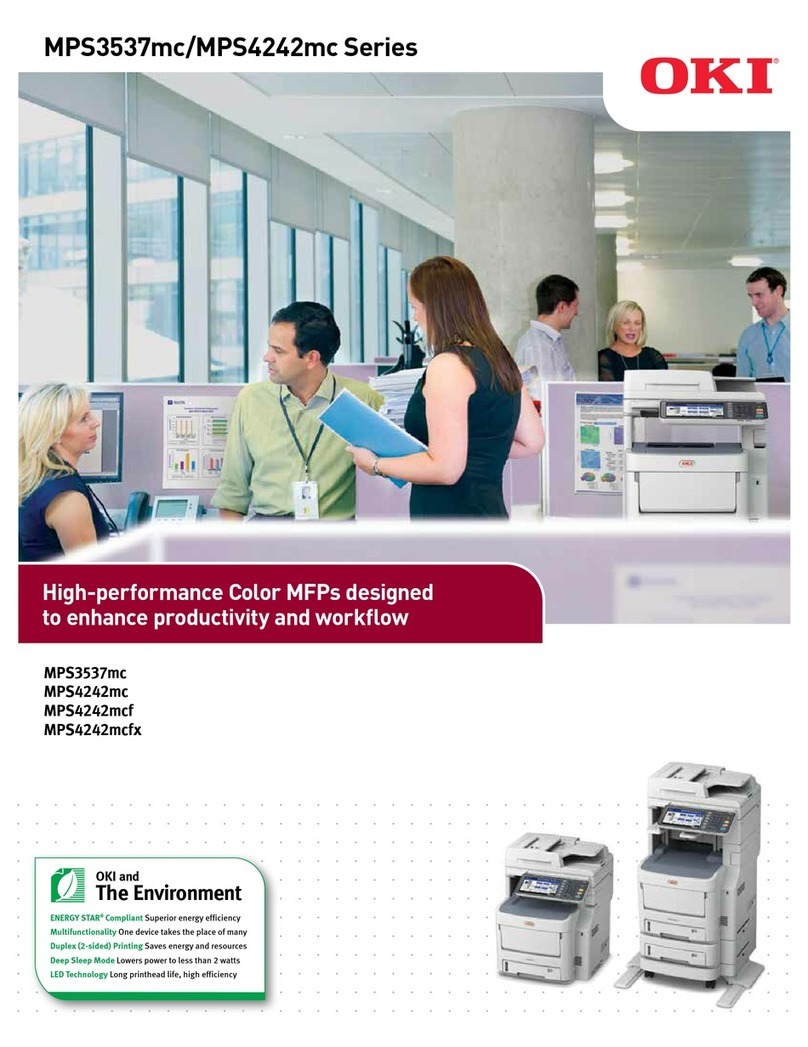 Oki MPS3537mc Series User manual Oki MPS3537mc Series User manual