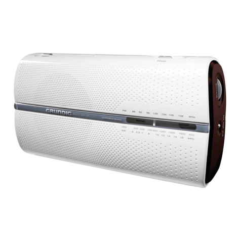 Grundig Music Boy 50 RP 5200 User manual