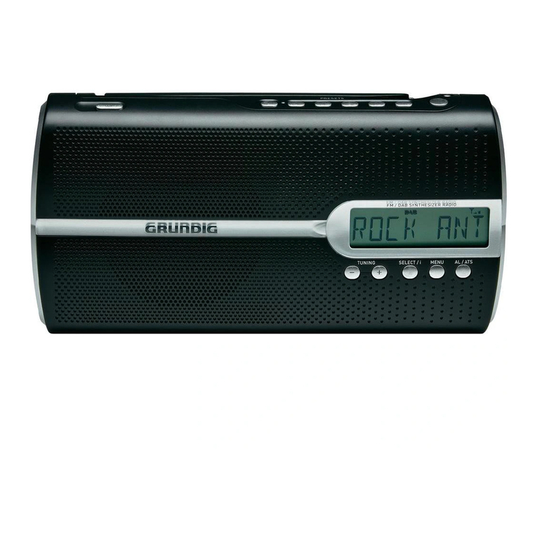 Grundig Music 51 DAB+ User manual