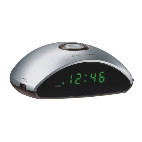 Grundig Sonoclock SC 3300 User manual