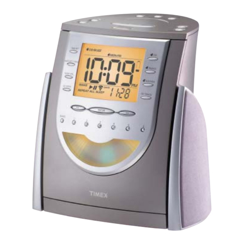 Timex T618 User manual