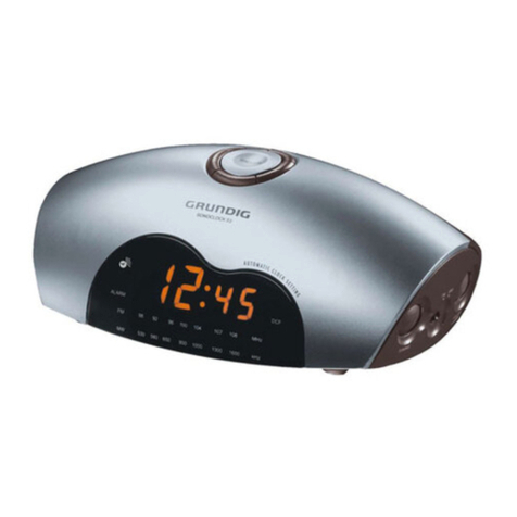 Grundig Sonoclock SC 5300 User manual