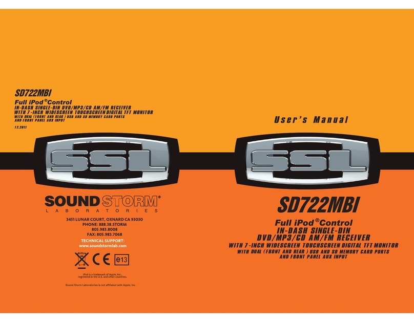 Ssl SD722MBI User manual