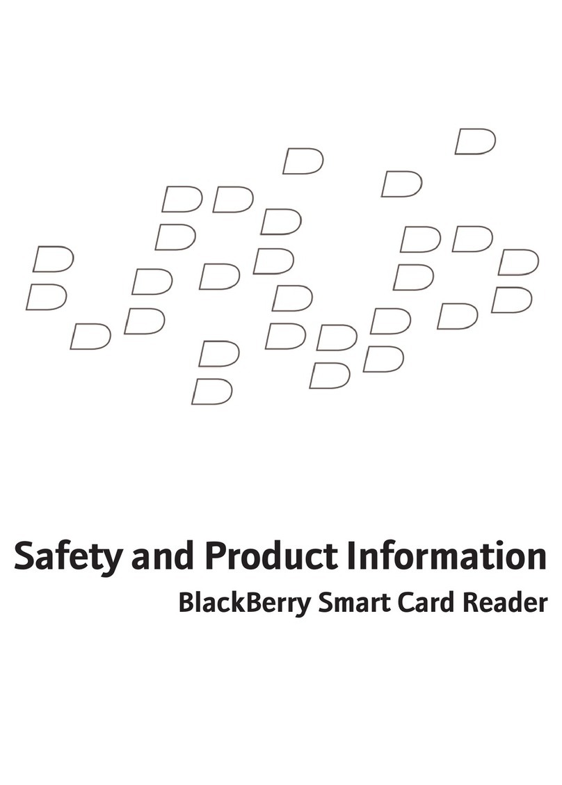 Blackbe;rry PRD-09695-004 - SMART Card Reader Product guide