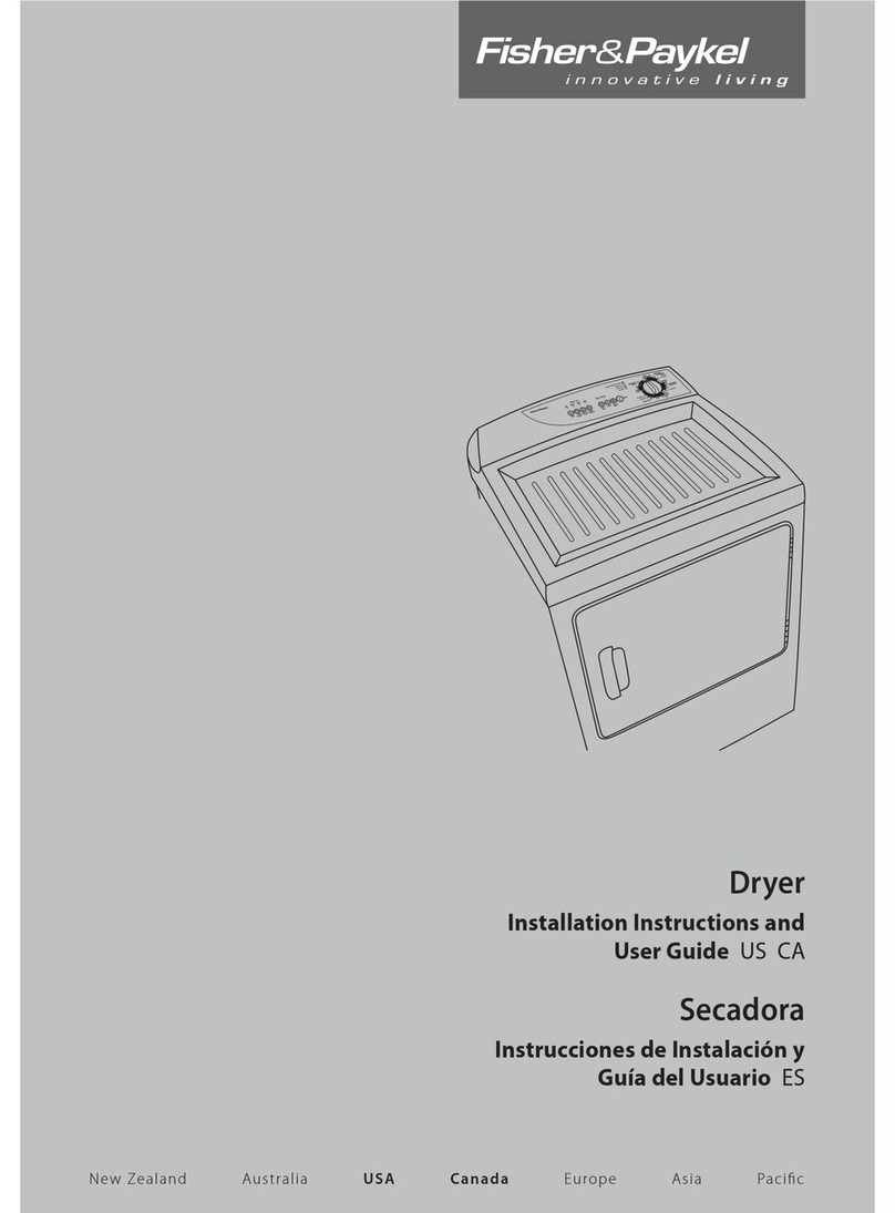 Fisher & Paykel DG60FA2 Installation instructions and user guide Fisher & Paykel DG60FA2 Installation instructions and user guide