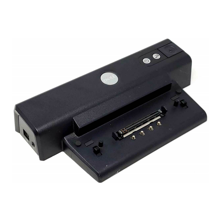 Dell PR01X - Advanced Port Replicator 2U442 User manual