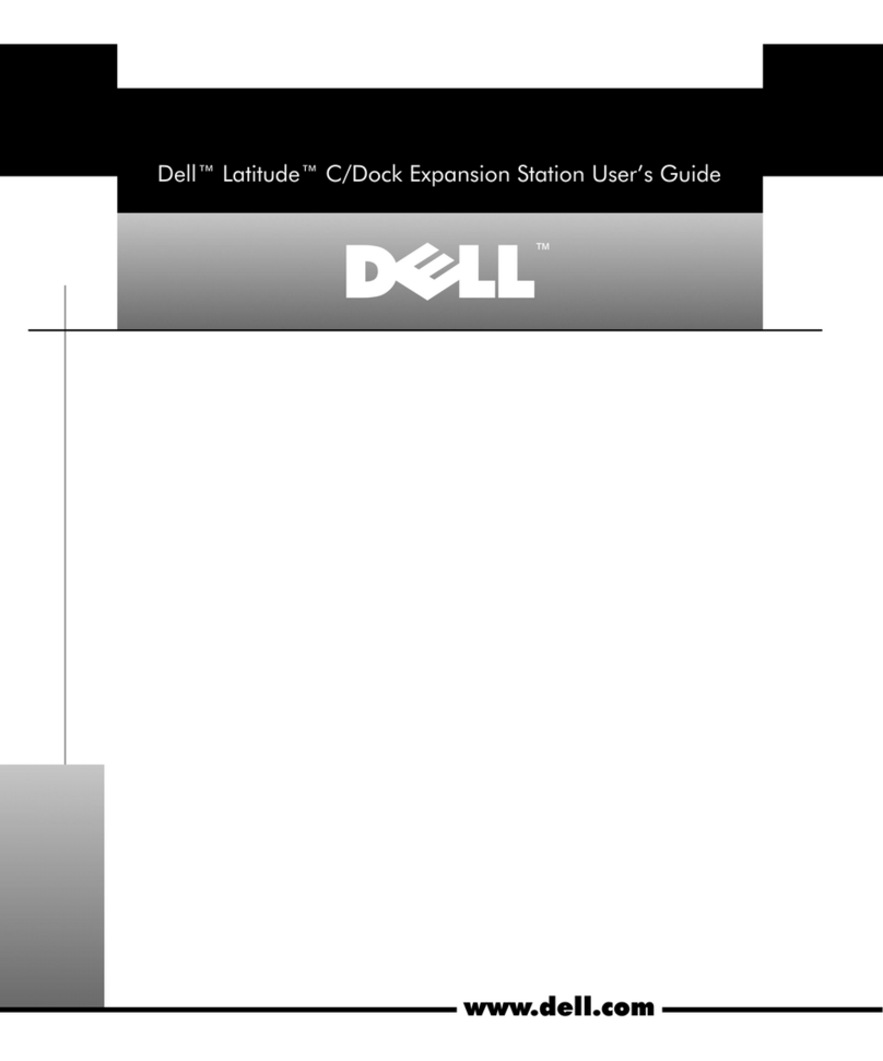 Dell 310-8556 - D/Dock Expansion Station Docking User manual