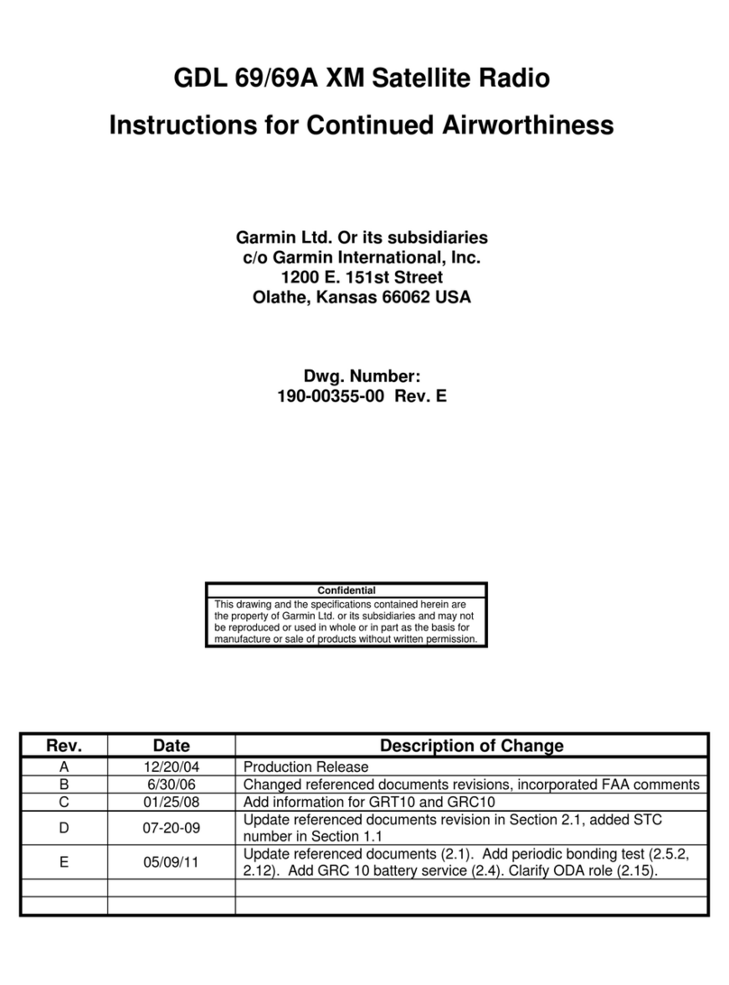 Garmin GDL 69 User manual