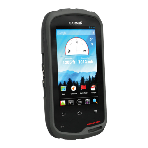 Garmin Monterra owner's manual