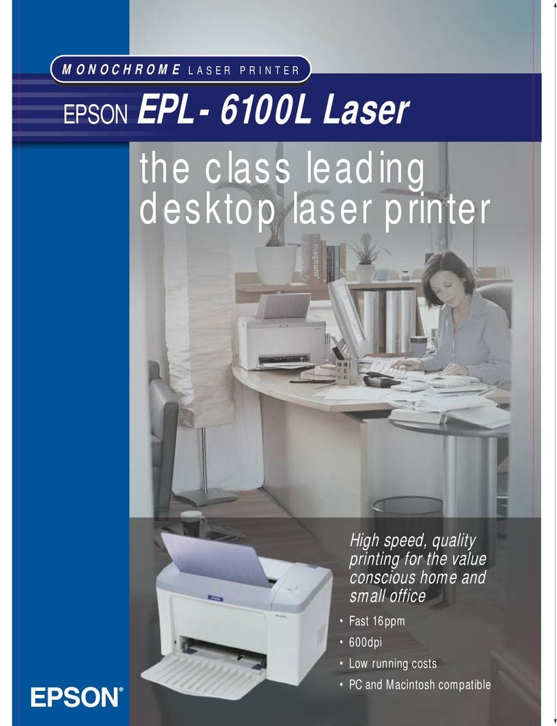 Epson EPL-6100L User manual