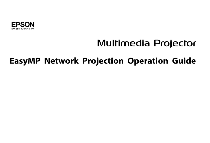 Epson EasyMP Network Projection User manual