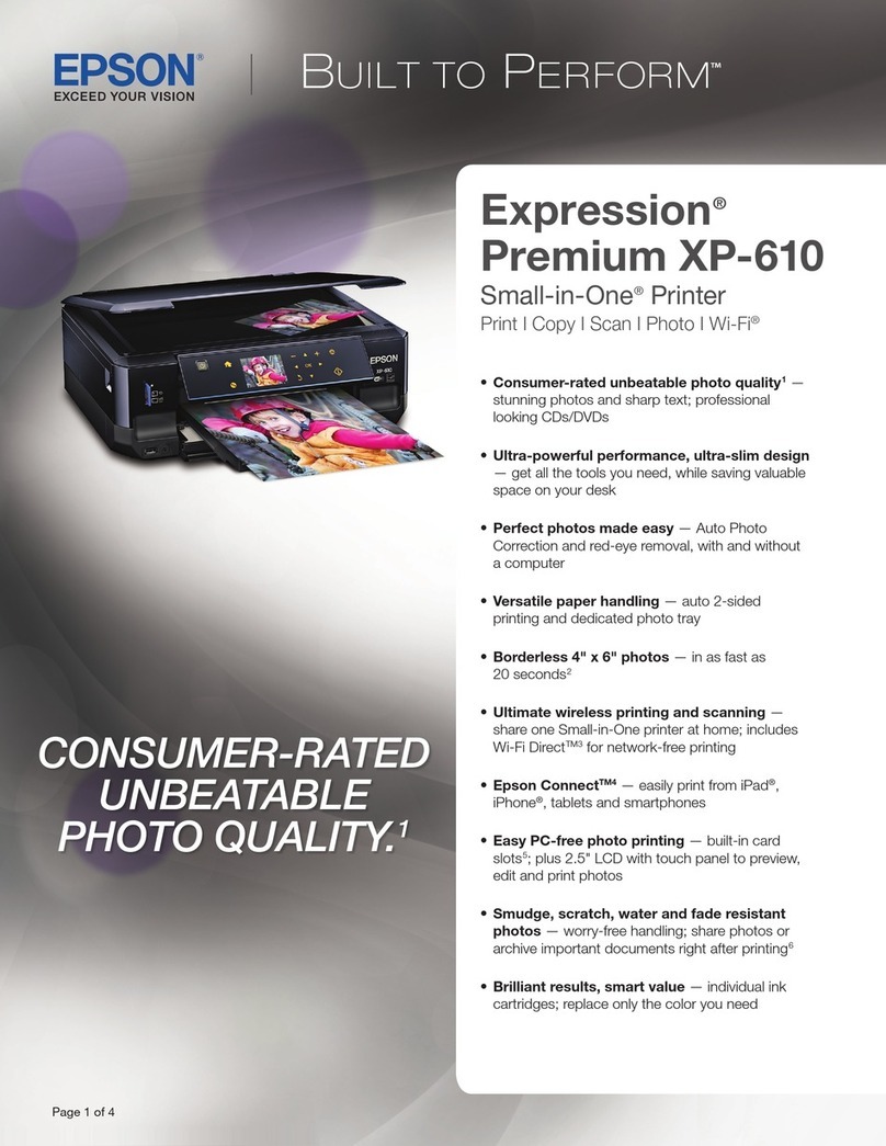 Epson XP-610 User manual