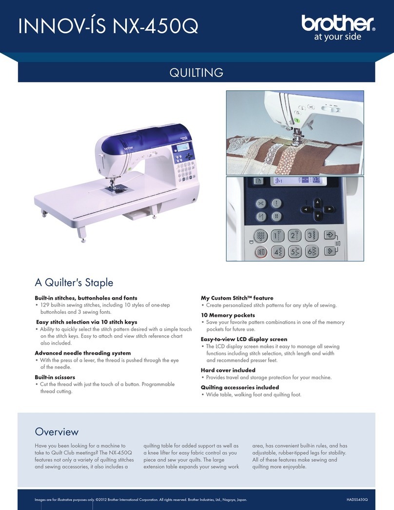 Brother INNOV-IS NX-450Q User manual