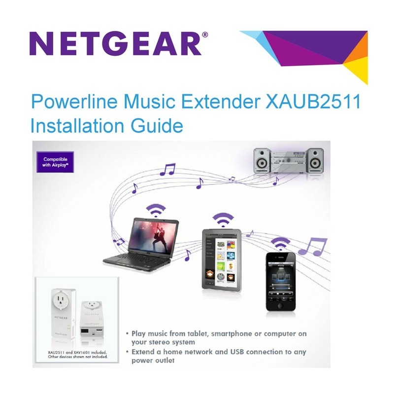 NETGEAR XAUB2511 User manual NETGEAR XAUB2511 User manual