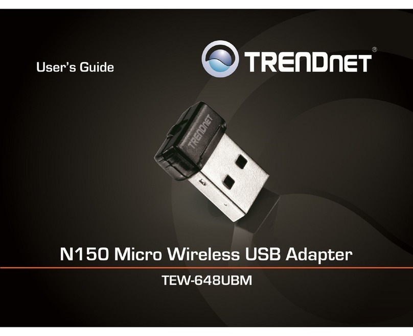 TRENDnet TEW-648UBM User manual
