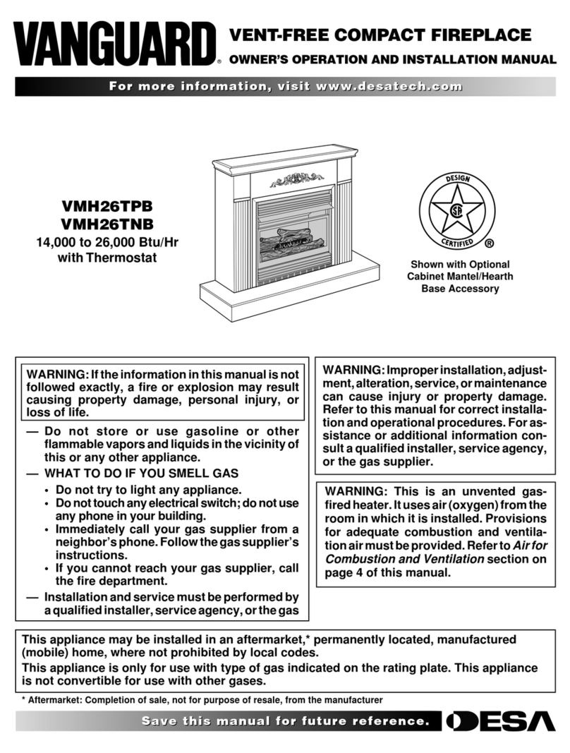 Vanguard VMH26TPB Owner's operating & installation manual Vanguard VMH26TPB Owner's operating & installation manual
