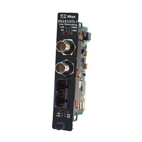 IMC Networks iMcV-DS3 User manual
