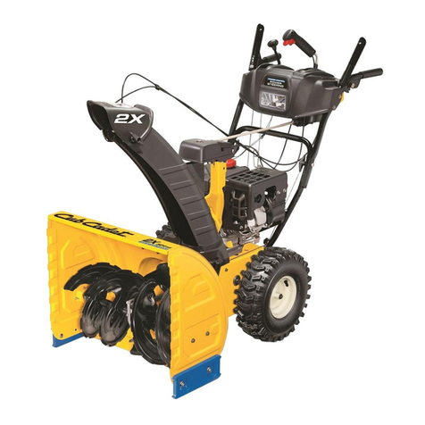Cub Cadet 2X 524 SWE User manual Cub Cadet 2X 524 SWE User manual