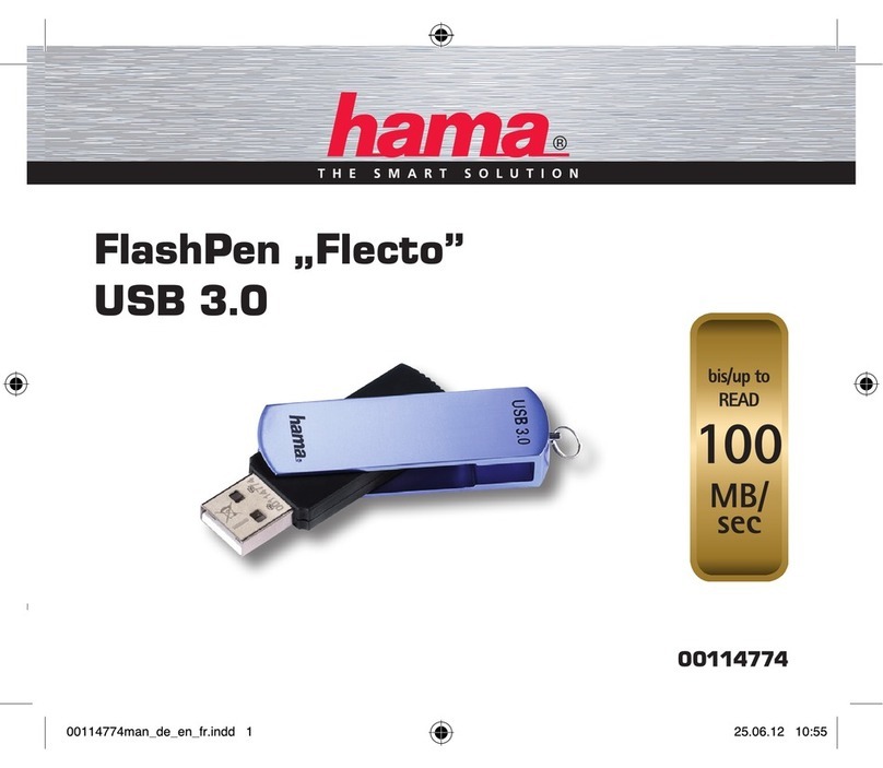 Hama Flecto FlashPen USB 3.0 User manual Hama Flecto FlashPen USB 3.0 User manual