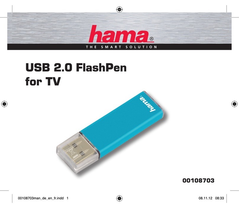 Hama Highspeed FlashPen Floater USB 2.0 User manual Hama Highspeed FlashPen Floater USB 2.0 User manual