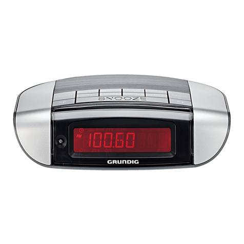 Grundig Sonoclock 660 DAB User manual