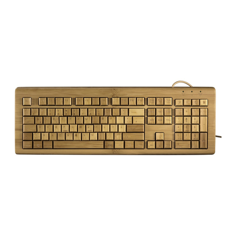 Hama BAMBOO Wireless Multimedia Keyboard User manual