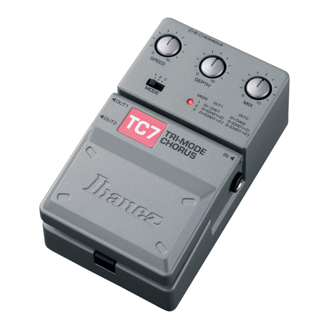 Ibanez Tone-Lok TC7 owner's manual