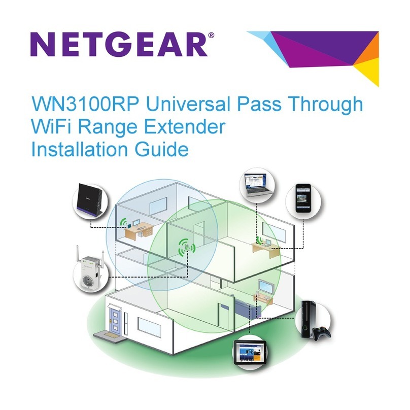 NETGEAR WN3100RP installation guide