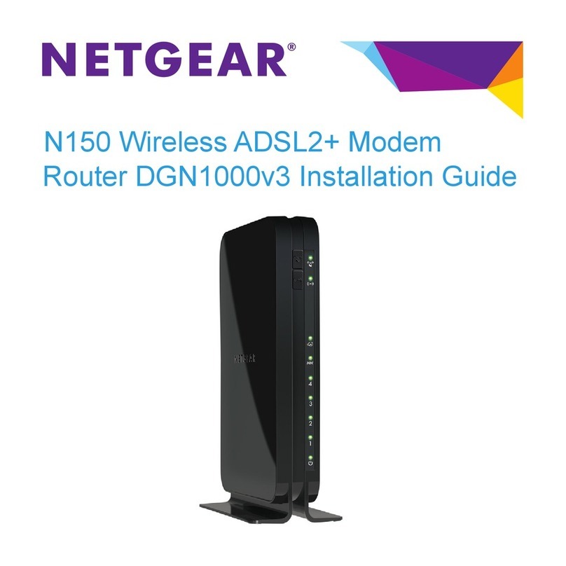 NETGEAR DGN1000v3 installation guide
