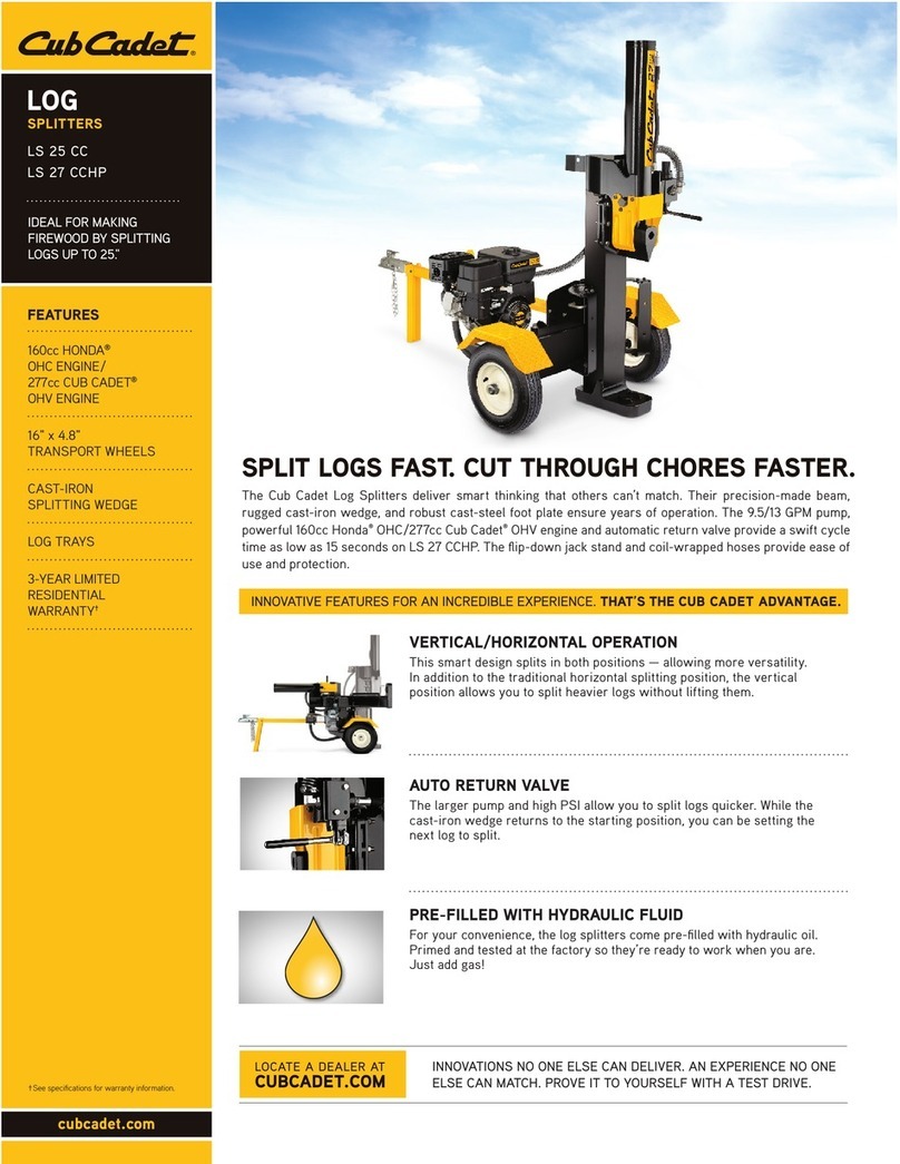 Cub Cadet LS 25 CC User manual