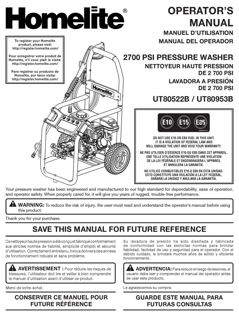Homelite UT80522B User manual