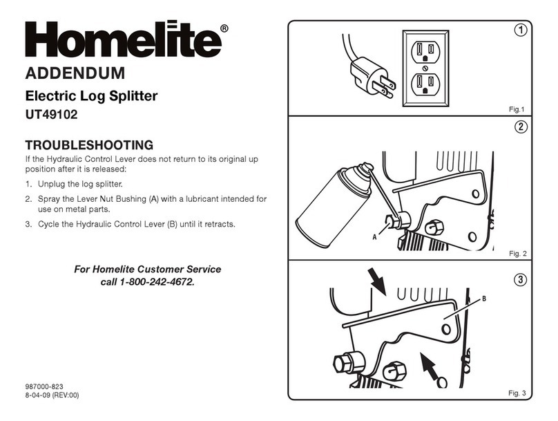 Homelite UT49102 Maintenance Guide