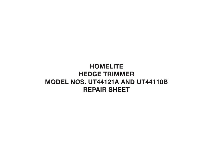 Homelite UT44121A Quick setup guide
