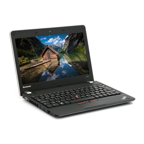 Lenovo ThinkPad Edge E130 User manual