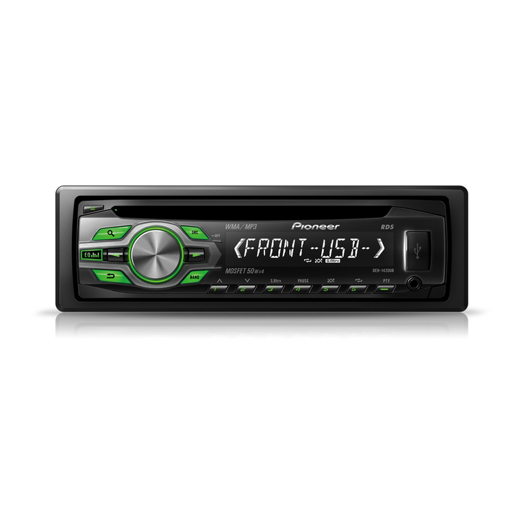Pioneer DEH-1420UB User manual
