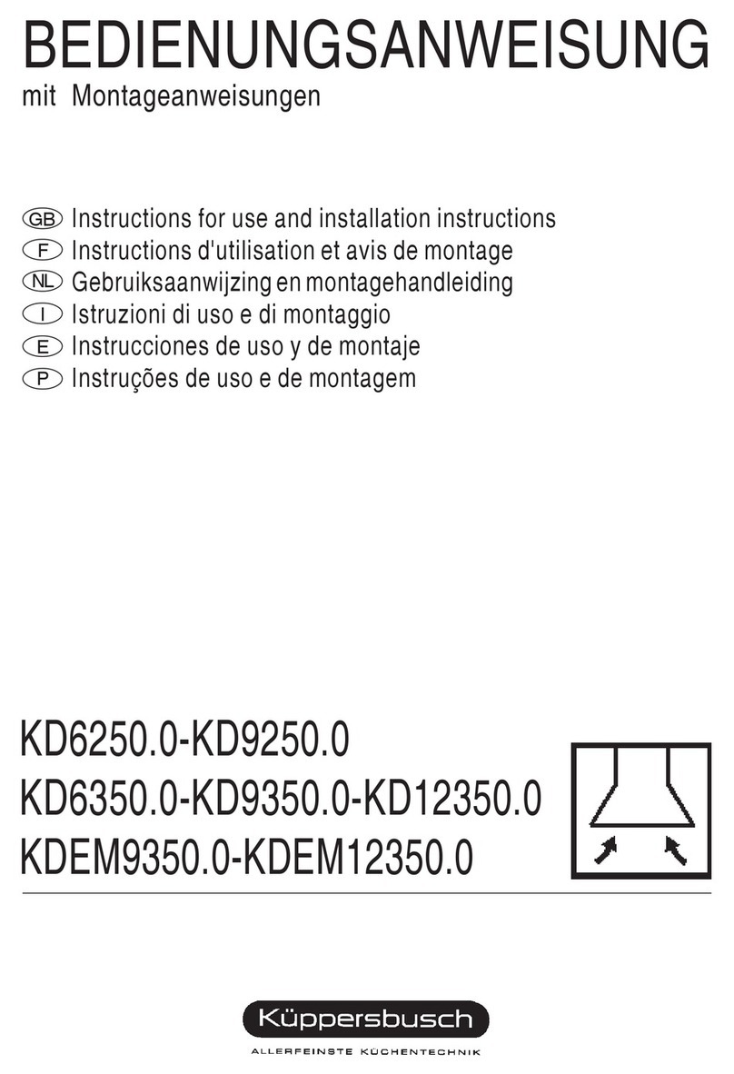 Küppersbusch KD6250.0 Quick setup guide