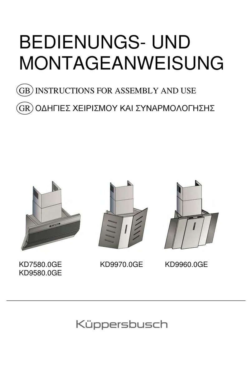 Küppersbusch KD7580.0GE Operator's manual