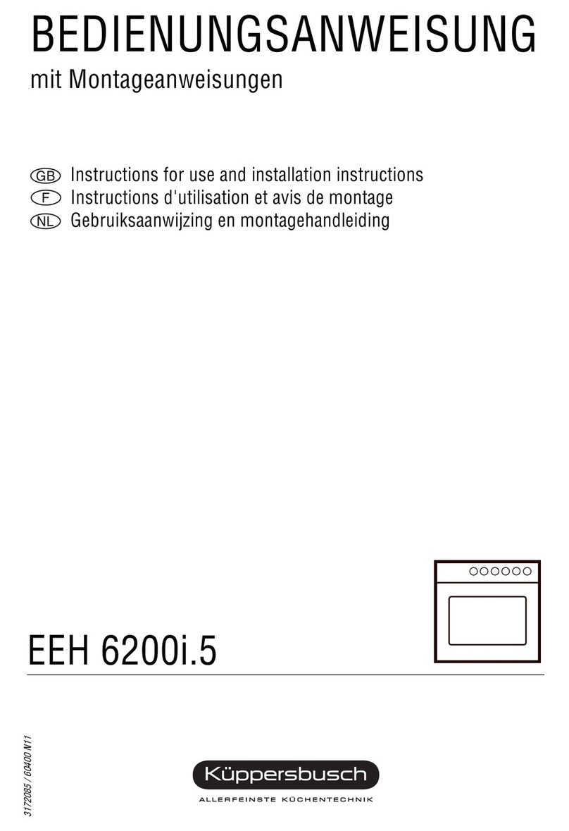 Küppersbusch EEH 6200i.5 Quick setup guide