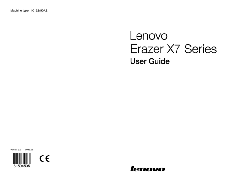 Lenovo Erazer X7 Series User manual
