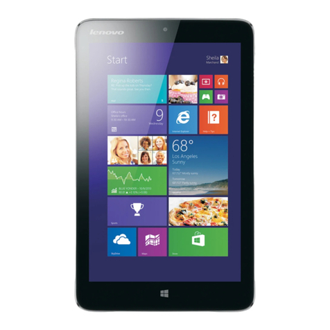Lenovo IdeaPad Miix 2 8 User manual Lenovo IdeaPad Miix 2 8 User manual