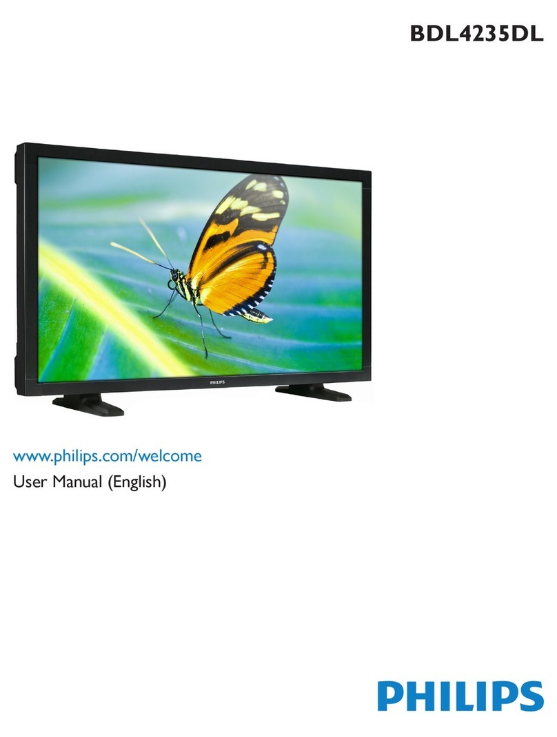 Philips Signage Solutions BDL4235DL User manual