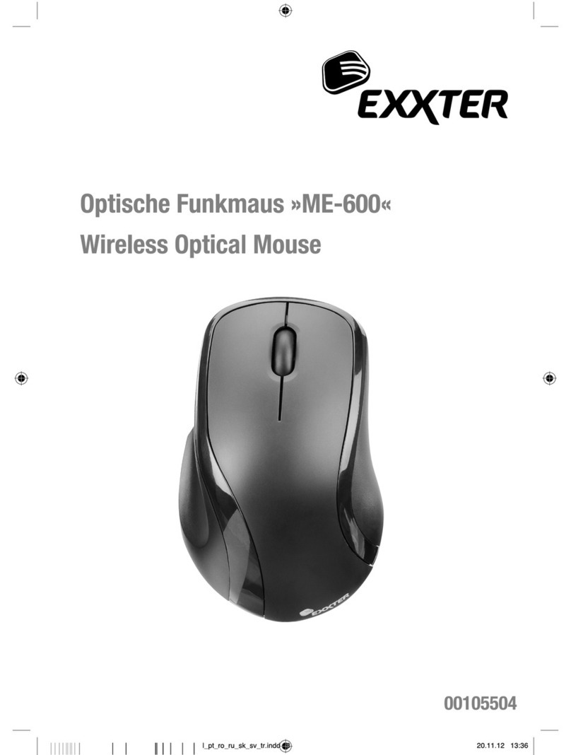 Exxter EXXTER ME-600 Operating	 instruction