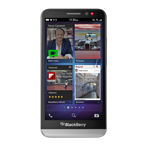 Blackbe;rry Z30 User manual