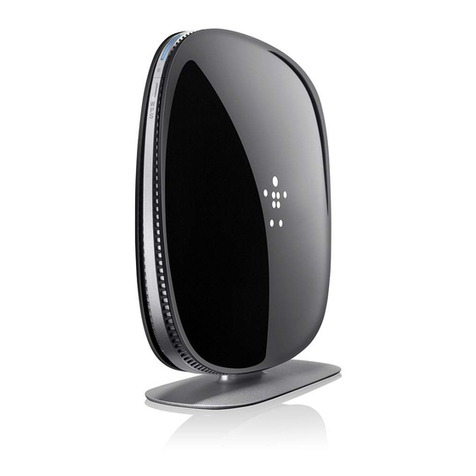 Belkin AC1200 DB User manual Belkin AC1200 DB User manual