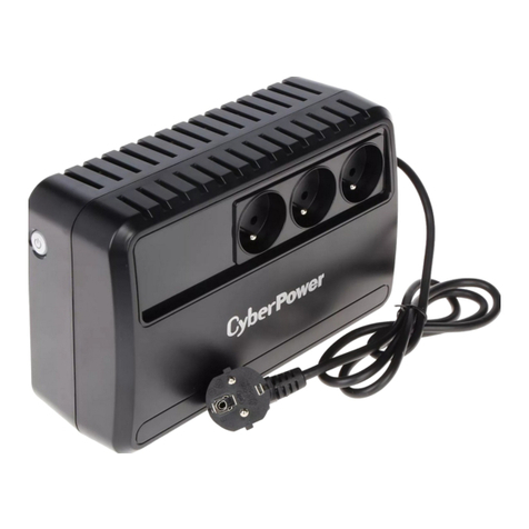 CyberPower BU600E-FR Technical specification