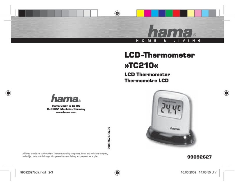 Hama TC210 operating instructions