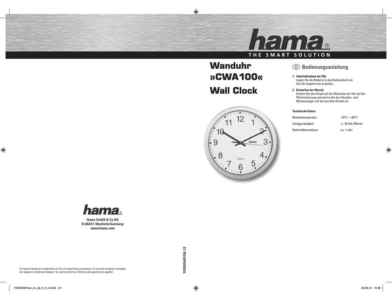 Hama CWA100 User manual