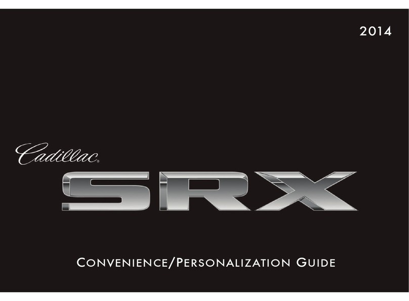 Cadillac SRX 2014 User manual