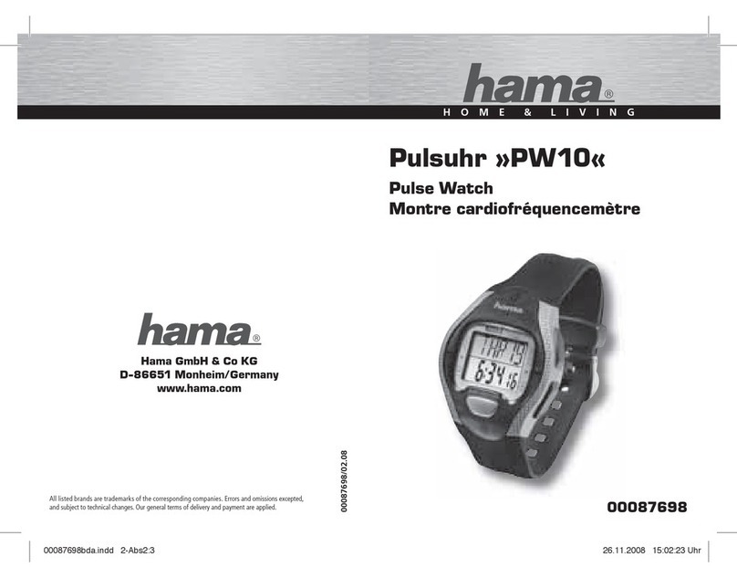 Hama PW10 operating instructions